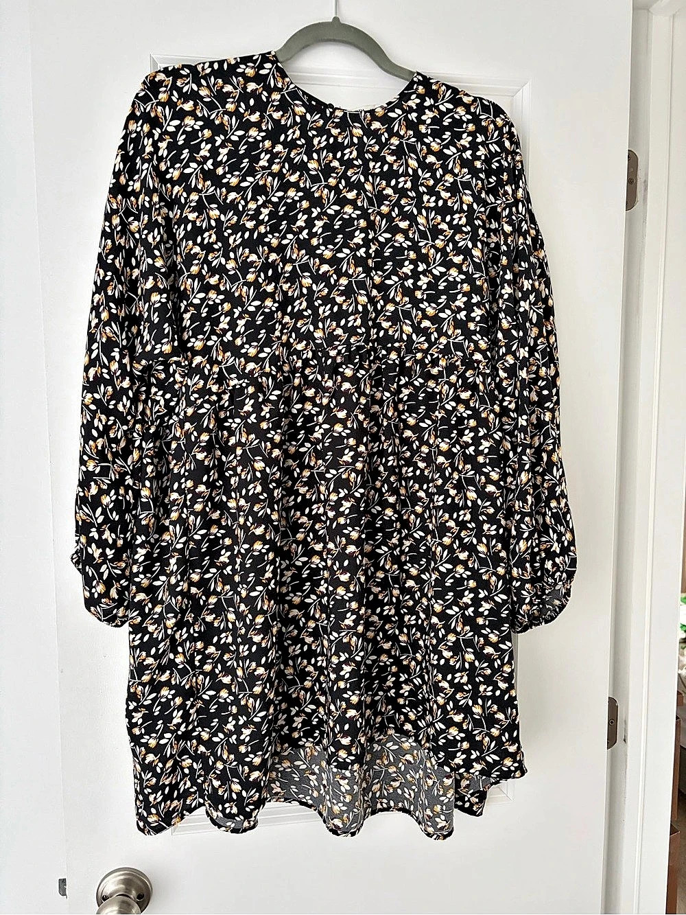 Zara Floral Knee Length Dress